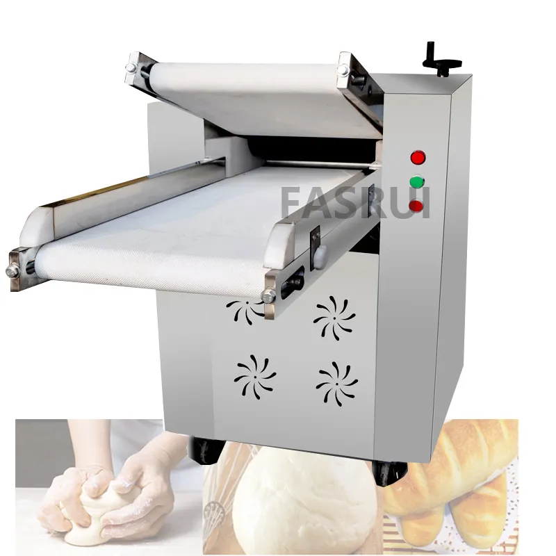 Kleine elektrische Haushalts-Pressmaschine, kommerzieller Nudelhersteller, Edelstahl-Rollflächenhersteller, Wonton Dumpling