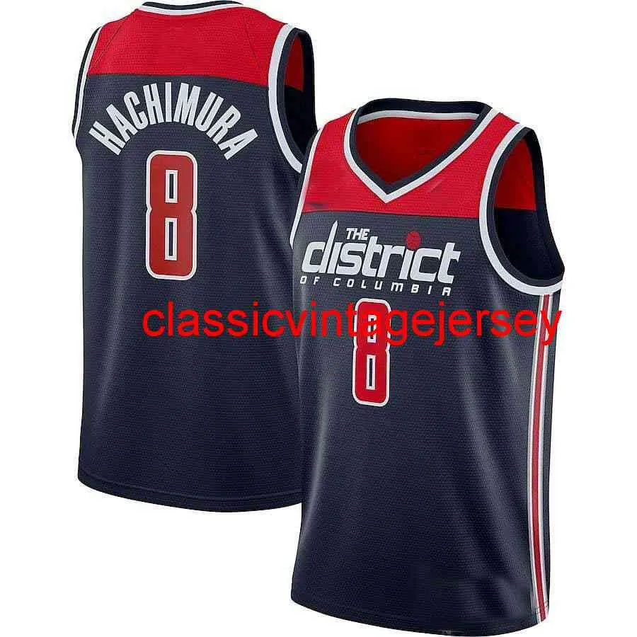 New 2021 Rui Hachimura Swingman Jersey Stitched Men Women Youth