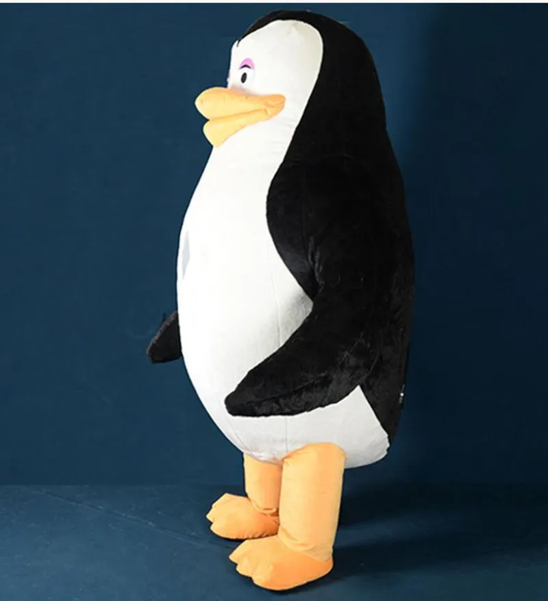 Mascot Costumeshalloween inflável pinguim mascote trajes adulto festa vestido vestido carnaval trajes insuflável traje fursuit