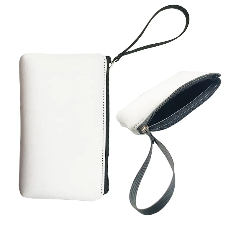 Sublimation Blank White Waterproof Cosmetic Bag Lady Handbag Neoprene Strap Pouch Travel Toiletry Makeup Bags Pencil Cover Wallet Coin Purse For Women Girls DIY From 1 61 DHgate