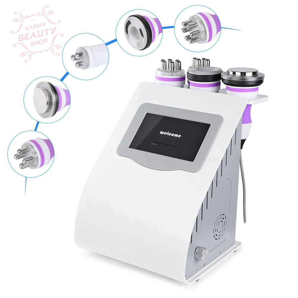 5in1 40K Cavitation Ultrasonic Slimming Machine Vacuum Radio Frequency Weight Loss Cellulite Spa