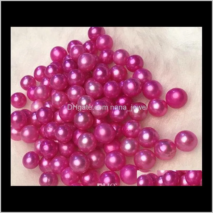 30pcs of mix 25 colors triplets pearl saltwater round akoya pearl oyster individual vacuum package 6-7mm