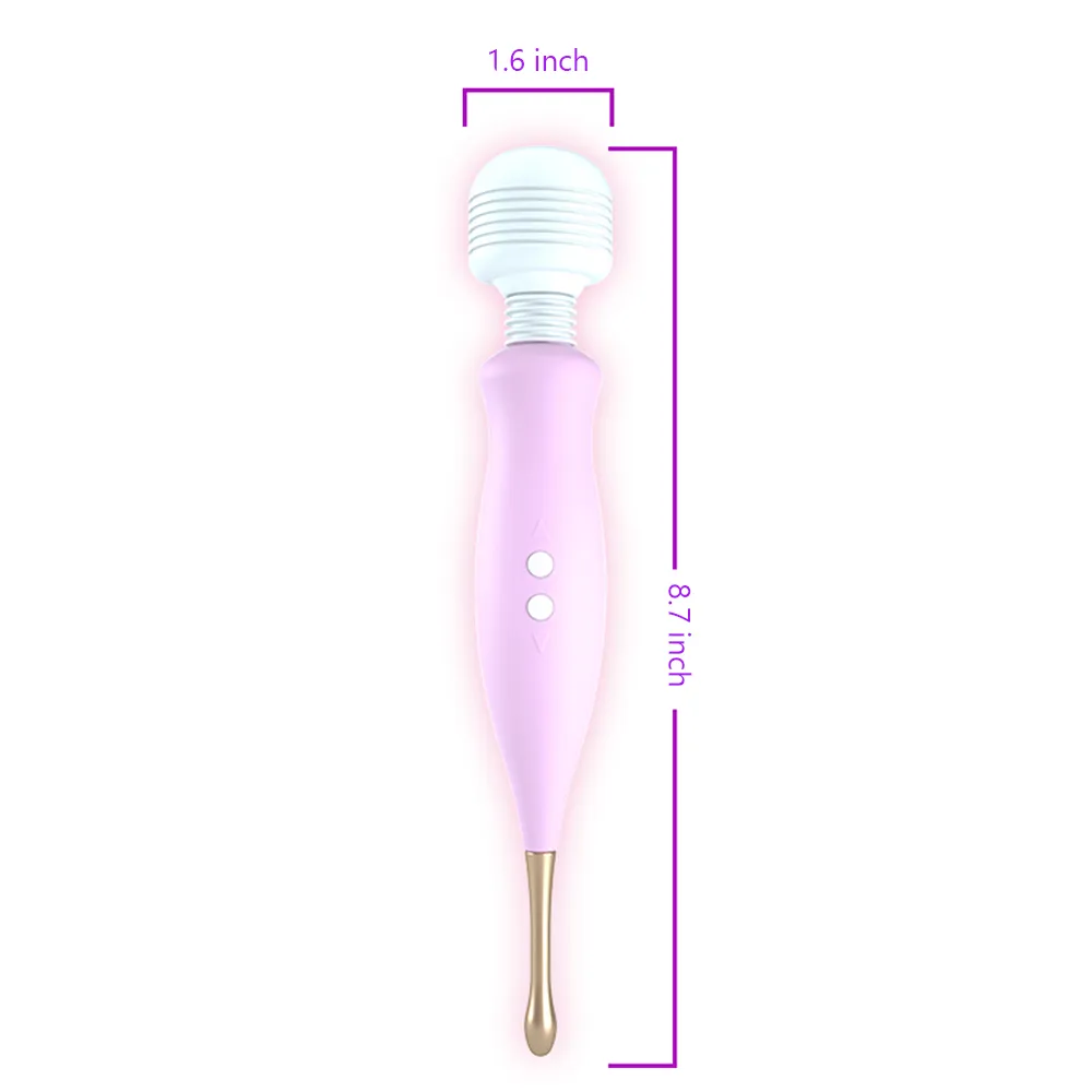 double-headed AV vibrato Dual for Women Clitorist Stimulator Vibrantor Woman Massage Licking hine Licker Amal2023_voghion.com