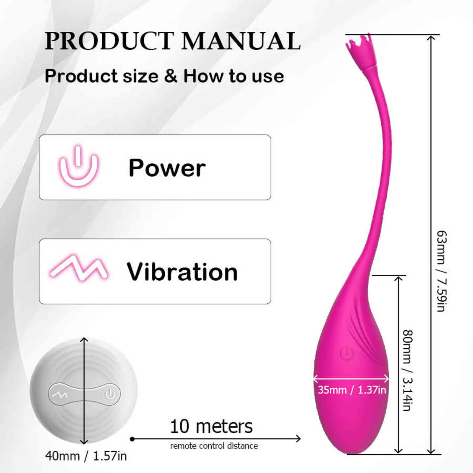 NXY vibrateurs s HWOK culotte télécommandée sans fil oeuf vibrant portable gode vibrateur G Spot Clitoris sexe_voghion.com
