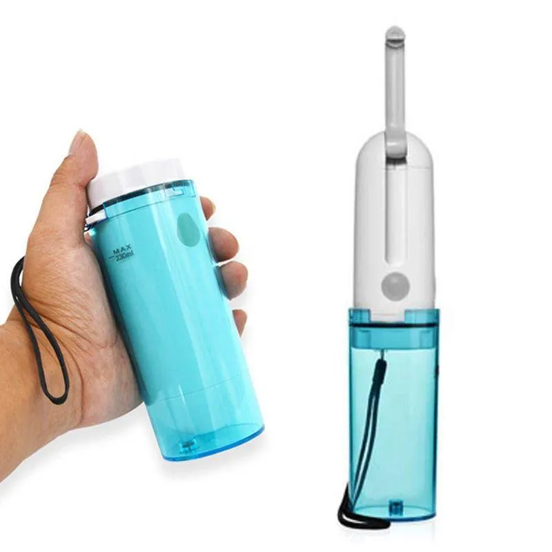 Lagringskorgar Handhållen bärbar elektrisk bidé med USB-laddning - Resor / semester Baby Irrigator Sprayer Personlig hygienvård