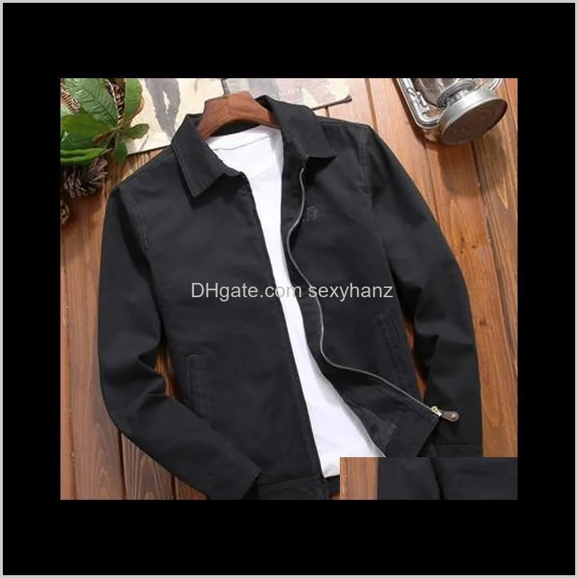 dimusi autumn men`s bomber jacket mens outwear cotton coats fashion slim fit turndown collar business jackets mens clothing