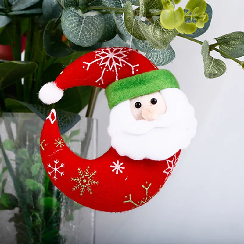 Рождественские украшения Санта-Клаус Снеговик Дверь висит кулон Около Отель Праздничная кукла