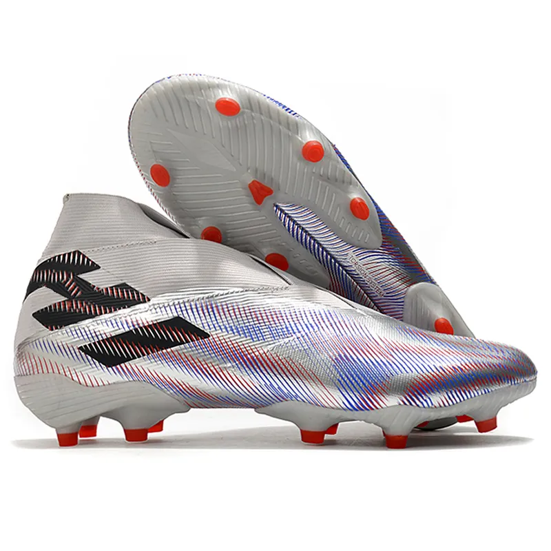 2021 Mens Nemeziz Messi Rey Del Balon .1 19 Laceless FG Soccer Shoes Football Superlative Uniforia Pack Superspectral x High Ankle Boots