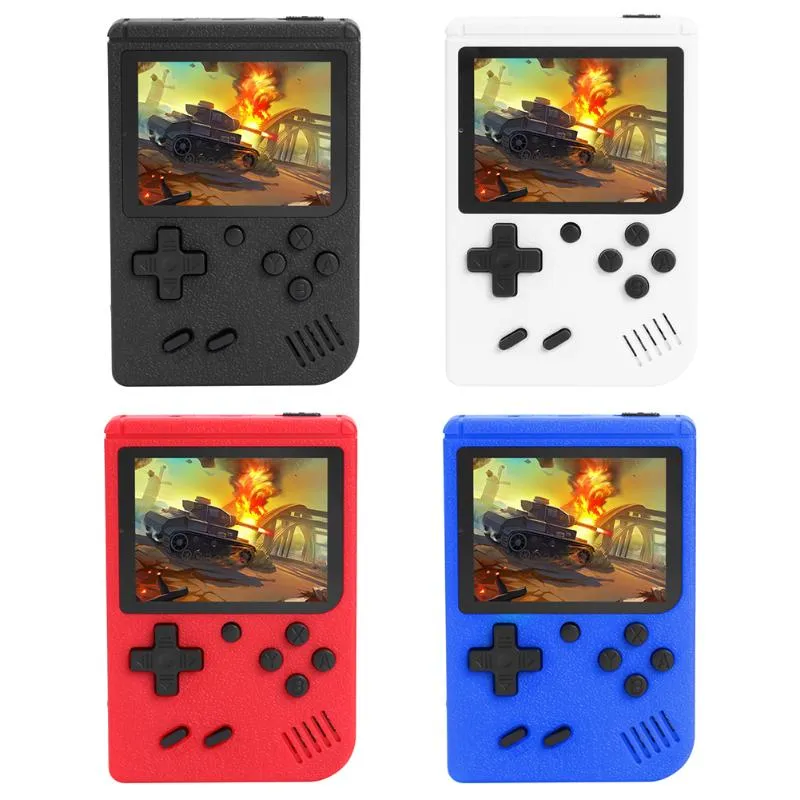 Portable Game Players Retro Mini Handheld-Videokonsole 8-Bit-3,0-Zoll-Farbe LCD-Kinderspieler integriert 400 Spiele