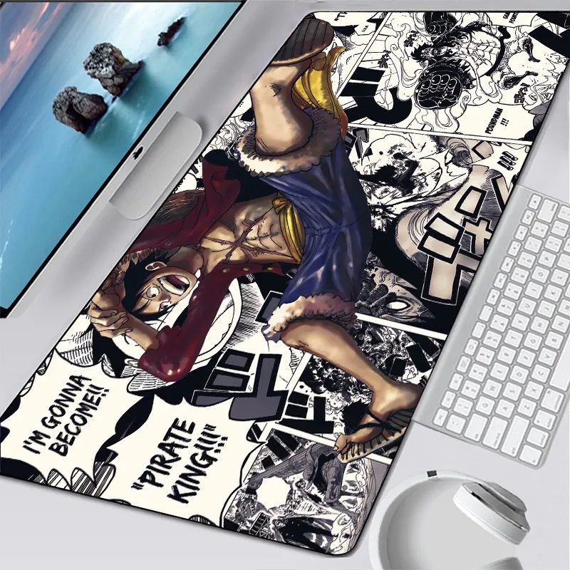ANIME ONE PIECE Mouse Pad Gamer Notbook Mouse Pad Grande Gaming