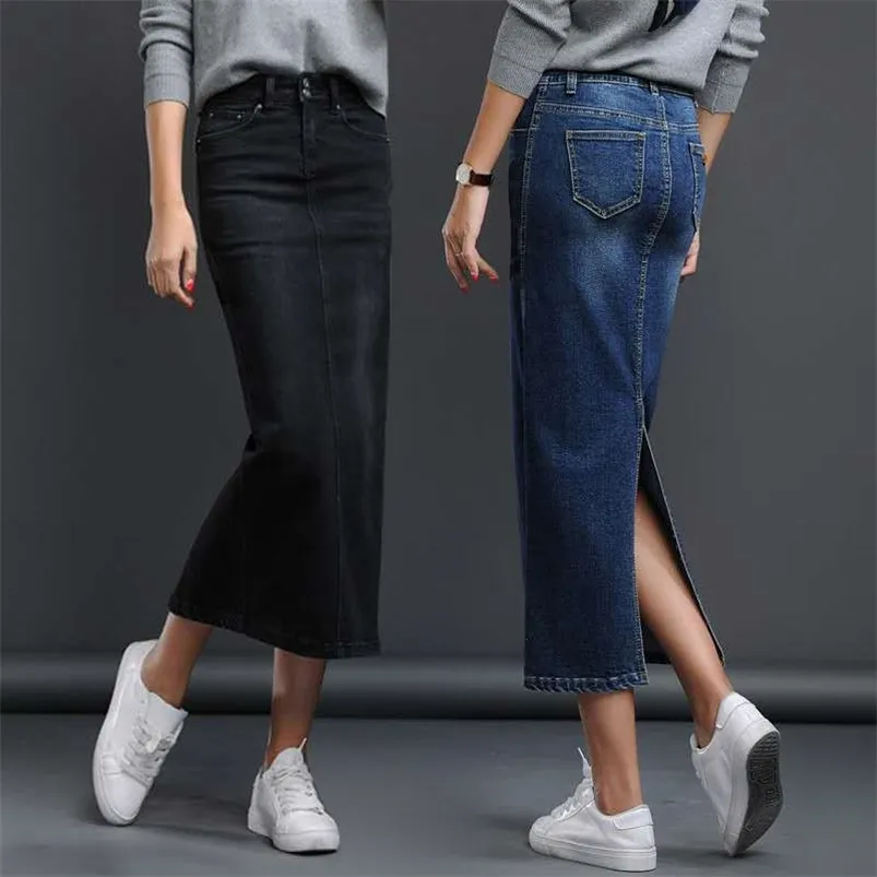Jupe online jeans femme