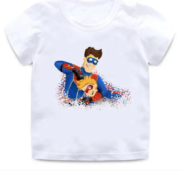 New Summer Children's Short Sleeve T-shirt ROBLOX Girls Boys Cartoon Tee  Kids Clothes Boys Girl