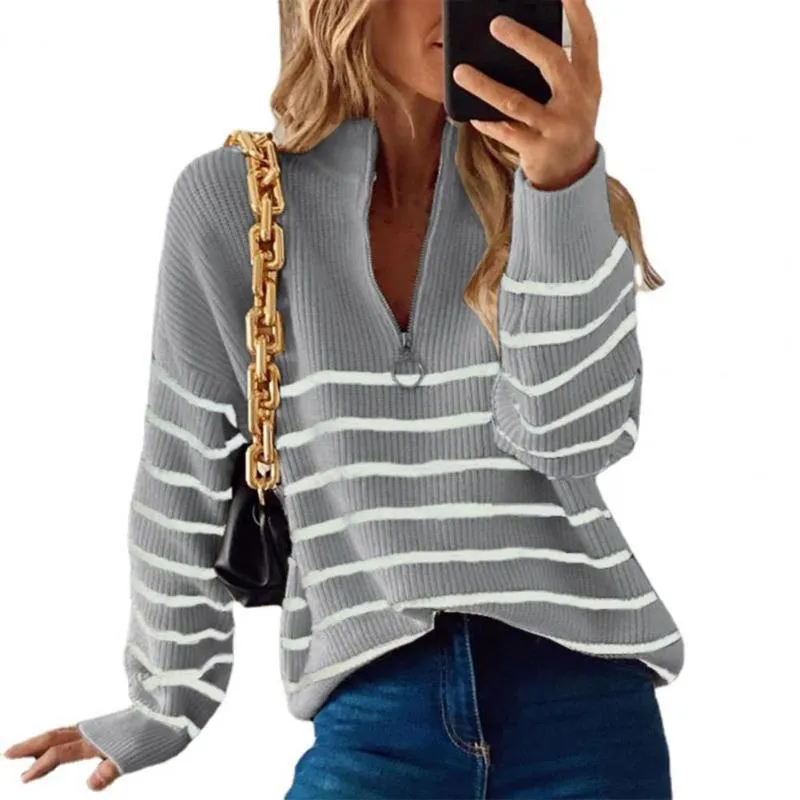 Zipper v neck sweater deals