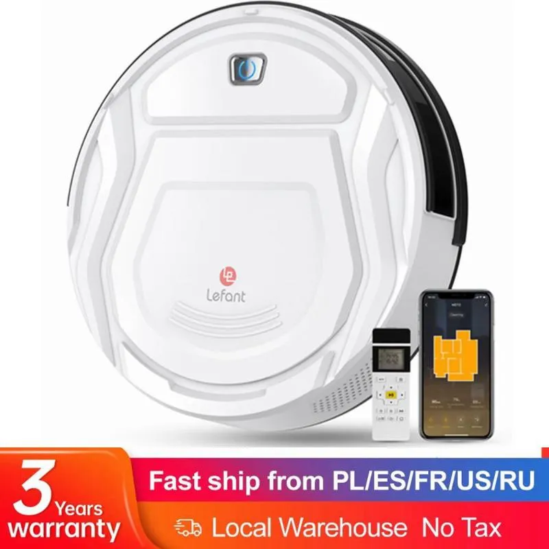 Vacuum Cleaners Lefant M210 Mini Robot Cleaner With Base APP Control