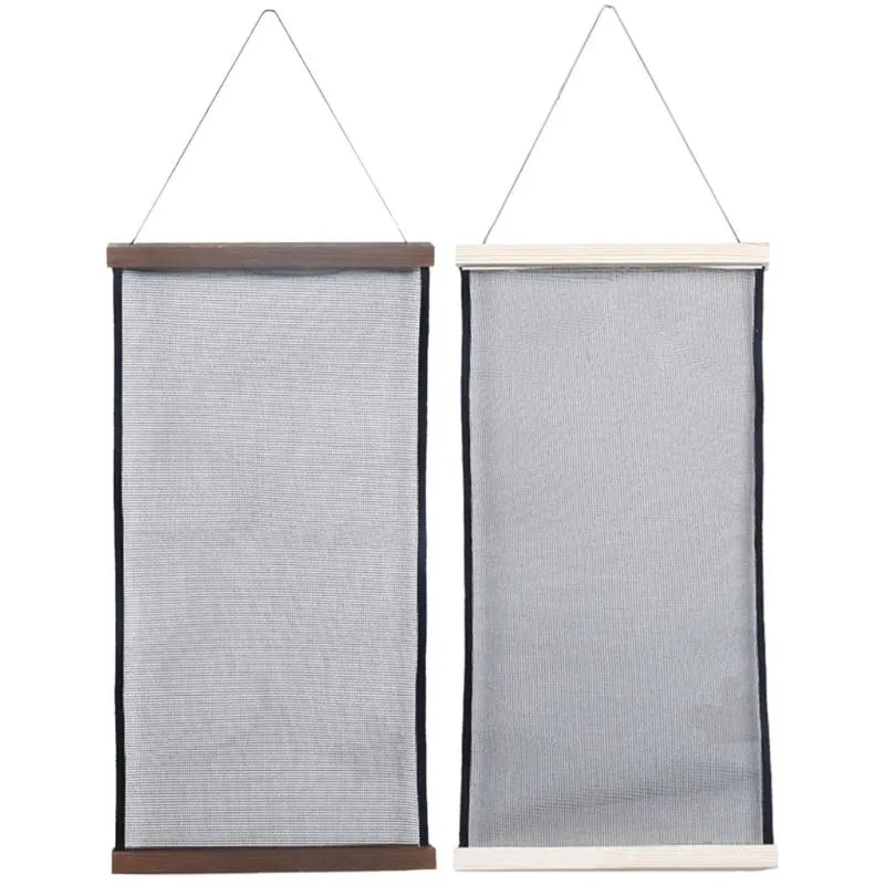 Sieraden zakjes, tassen draagbare oorbel houder mesh display rack stand op deuren haarclips sparen ruimte DIY muur ornament