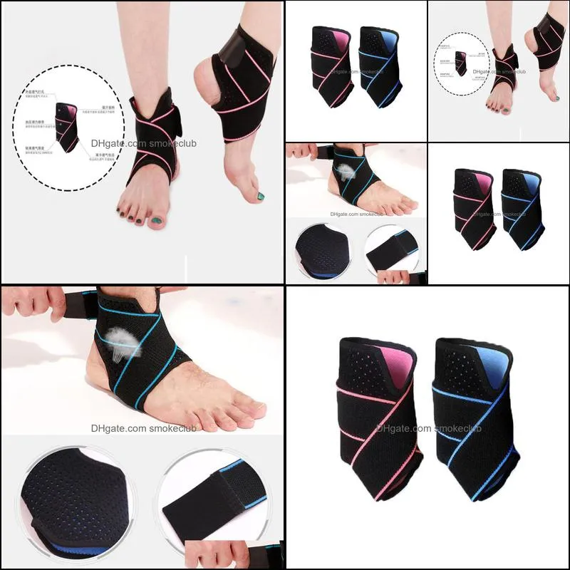 Ankle Support Summer Outdoor Basketball Fitness Sports Protector Breathable Joint Fixation Belt