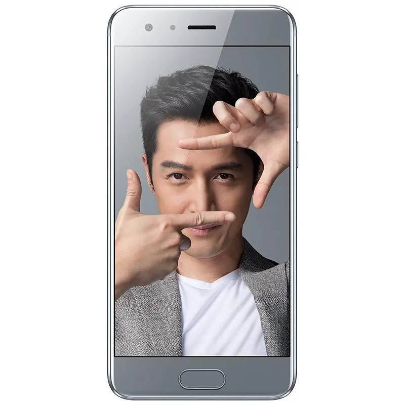 Original Huawei Honor 9 4G LTE PLALEPHONE PLALEUR 4GB RAM 64GB ROM KIRIN 960 OCTA CORE CORE Android 5.15 "Écran 20.0mpImpe digital ID Smart Mobile Téléphone