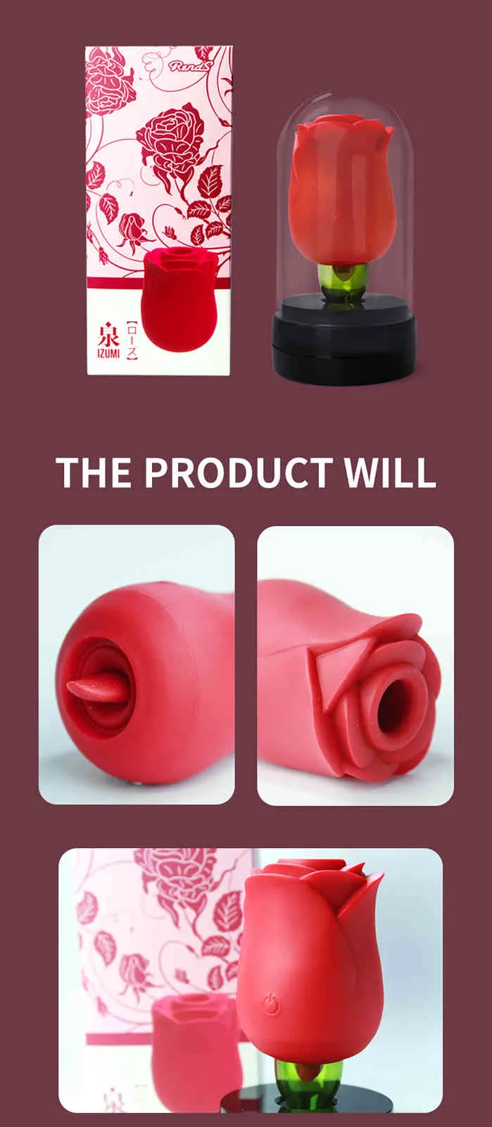 Rose Vibrator For Women Tongue Licking, Clitoris... From Heijue02, $15.64 |  DHgate.Com