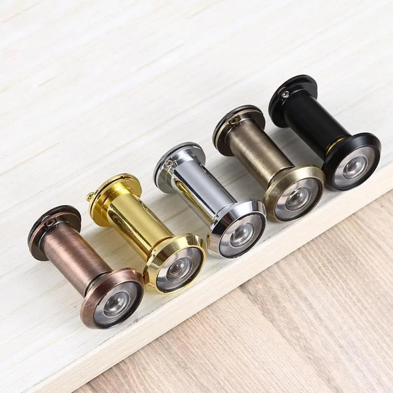 Door Pulls Eye Hole 200 Degree Wide Angle Viewer Hidden Peephole