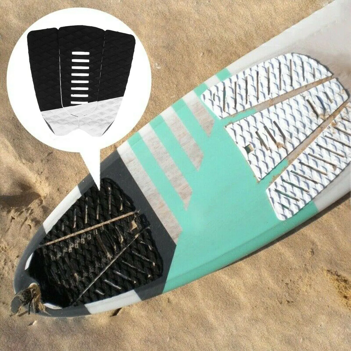 DIY Universal Non Slip Skimboard Surfboard Pad Deck Grip Trackion Stomp Mat
