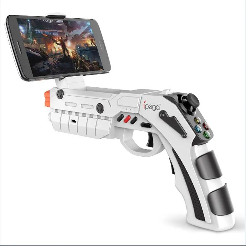 Controller di gioco Joystick IPEGA 9082 PG-9082 Gamepad Bluetooth Tiro AR Gun Joystick per smartphone Controller mobile Android