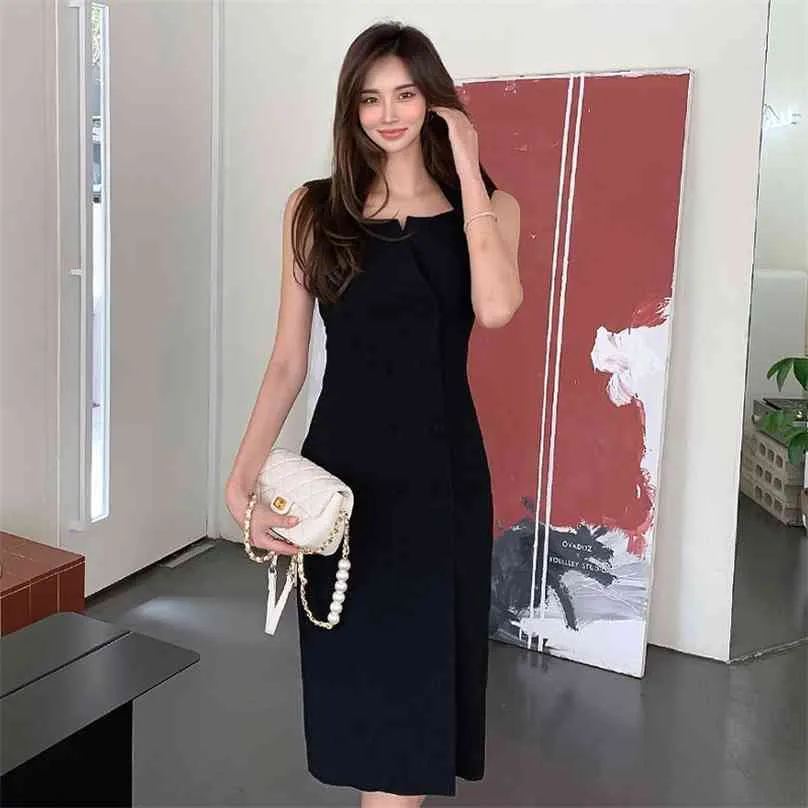 knee length dresses for ladies Black Office Bodycon Squareneck Short Sleeve Midi Dress with Pockets  BGL