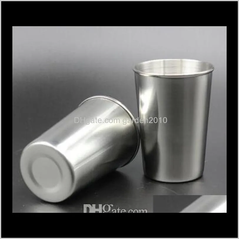 new drinkware cup stainless steel mug water bottle beer cup gargle toothbrush cup hip flasks
