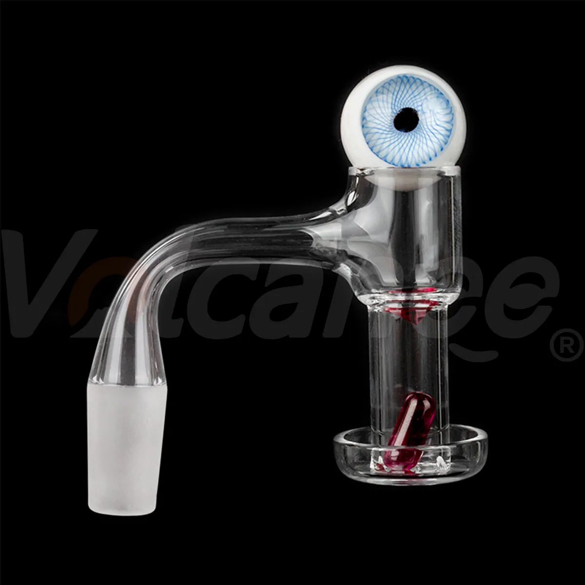 OD 20mm Beveled Edge Terp Slurper Smoking Quartz Banger With Pill/Glass Marble Ruby Pearls 45&90 Nails For Water Bongs Dab Rigs