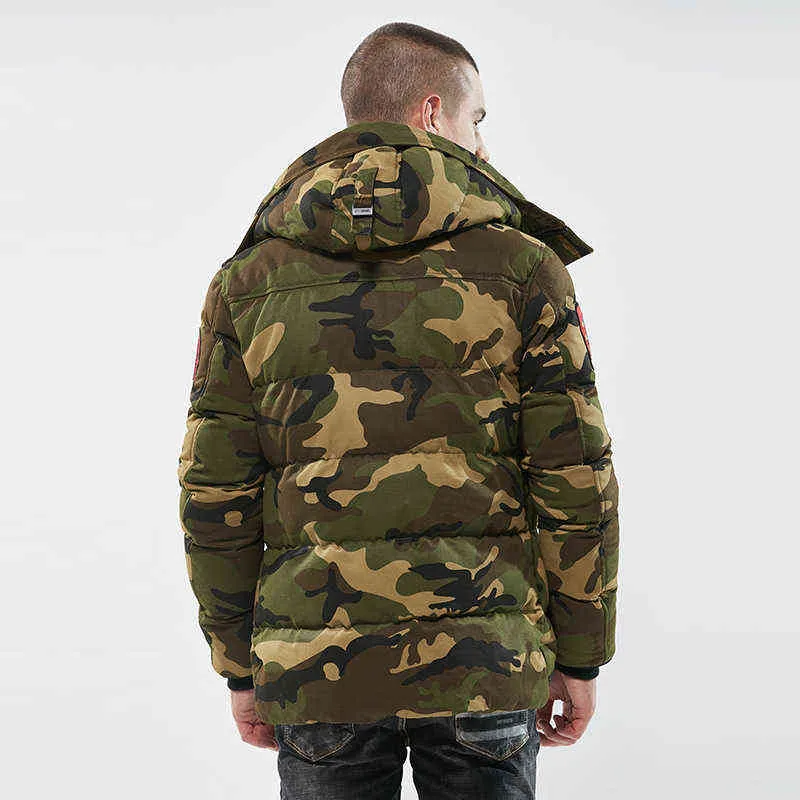 Winter camouflage hotsell coat
