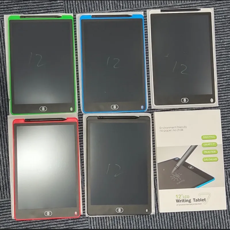 12 pouces écriture manuscrite tablette Portable LCD dessin graphique Pad tableau noir