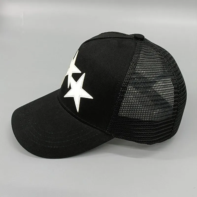 قبعات الكرة الفاخرة المصممين قبعة الأزياء قبعات سائق الشاحنة رسائل تطريز عالية الجودة