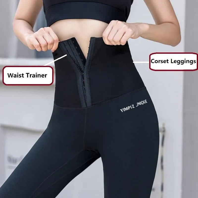 Acquistare Pantaloni Leggings Corsetto Fitness Con Allenatore A Vita Donne  Leggins Ad Alta Elasticità Mujer Womens Economico | Consegna Veloce E  Qualità | It.Dhgate