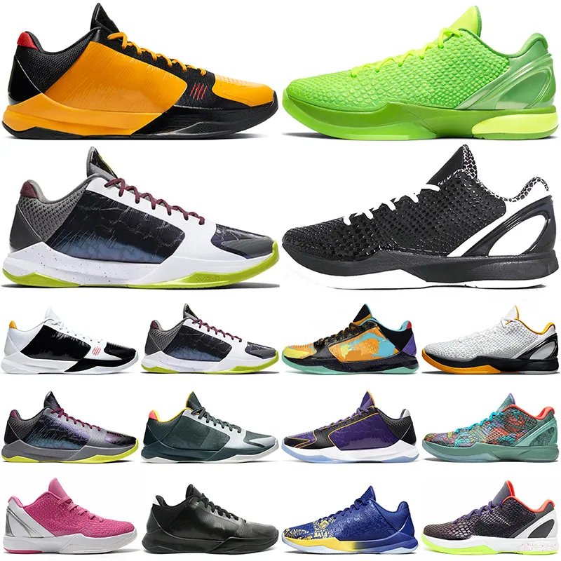 High Quality Kobe 6 Mamba Basketball Shoes Protro Mambacita Grinch ...