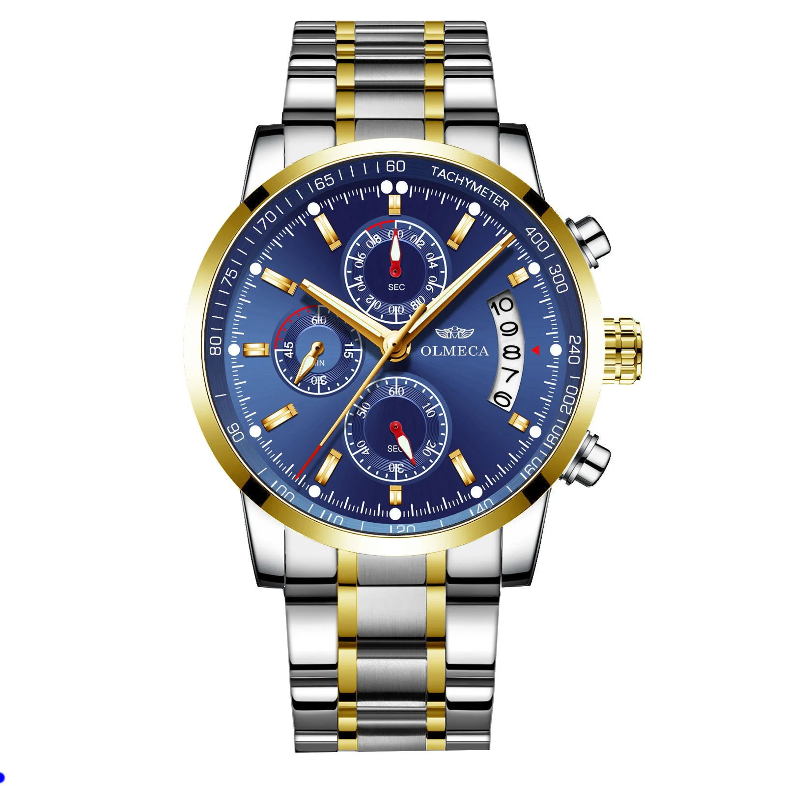 cwp Men Watches Top Brand Luxury Male Leather Waterproof Sport Quartz Chronograph Military Wrist Watch Clock Relogio Masculino Wristwatches montre de luxe x3