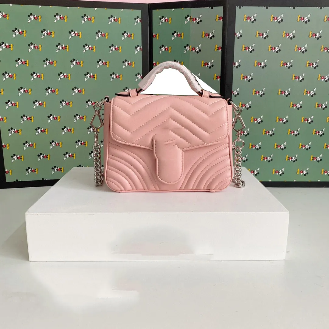 Luxus-Designer-Handtaschen Damenhandtasche Top-Qualität Tote Mini Bag Leder Mode Damen mit Original-Staubbeuteln 547260