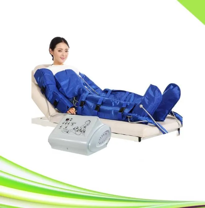 portable spa salon clinic use vacuum pressotherapy slimming lymph drainage suit presoterapia lymphatic drainage air compression leg massager