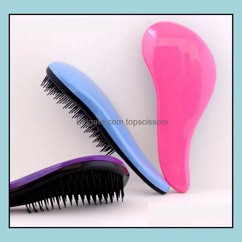 Women Hair Brush Fashion Detangling Handle Shower Hair Brush Comb Salon Styling Tamer Tool Detangle Hair Brush