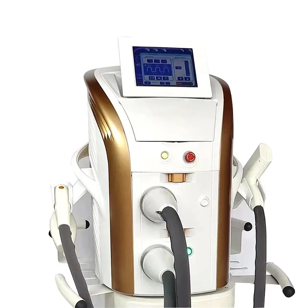 2 in1 M22 photorajeunissement laser détatouage machine Dpl rajeunissement de la peau Nd Yag laser détatouage laser blanchiment de l'équipement de la peau