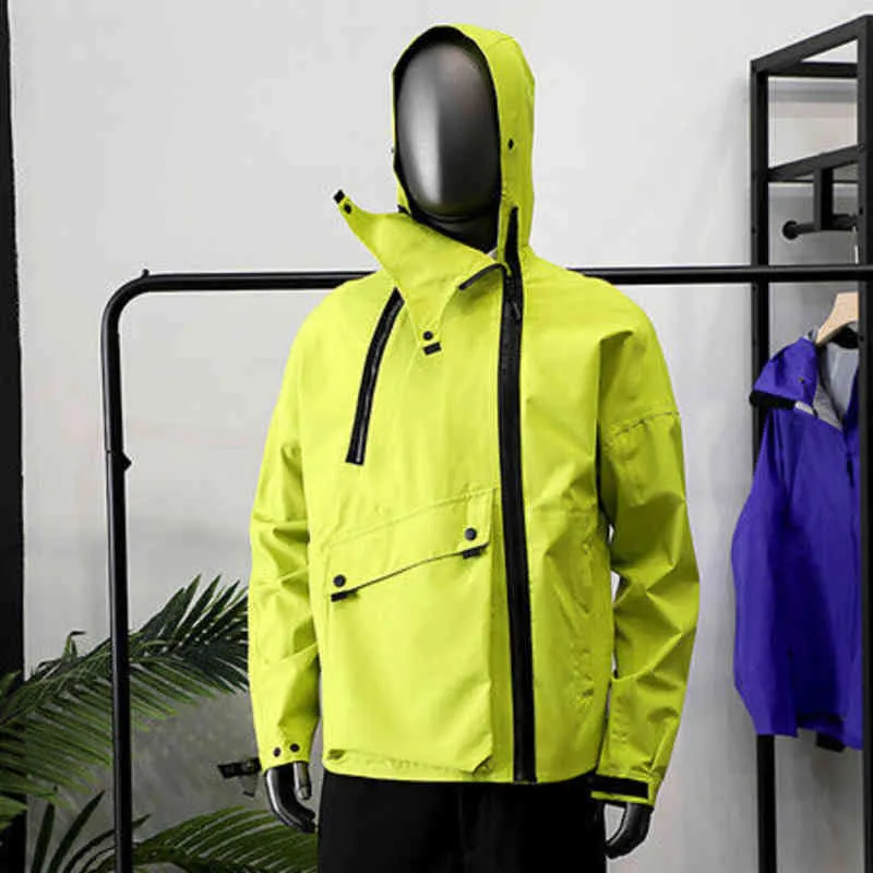 Hot Selling Timbld Men's Jacket Tex Waterproof Windproof Hooded Jacket Outdoor Sports Casual Multifunctional Coat Fashion Hip Hop Loose T0