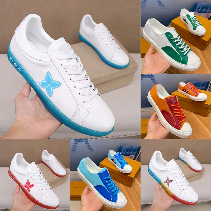 2022 Zapatos casuales de diseñador Hombres Mujeres Frontrow Sneaker Rayas Zapatilla de deporte para caminar Zapato deportivo