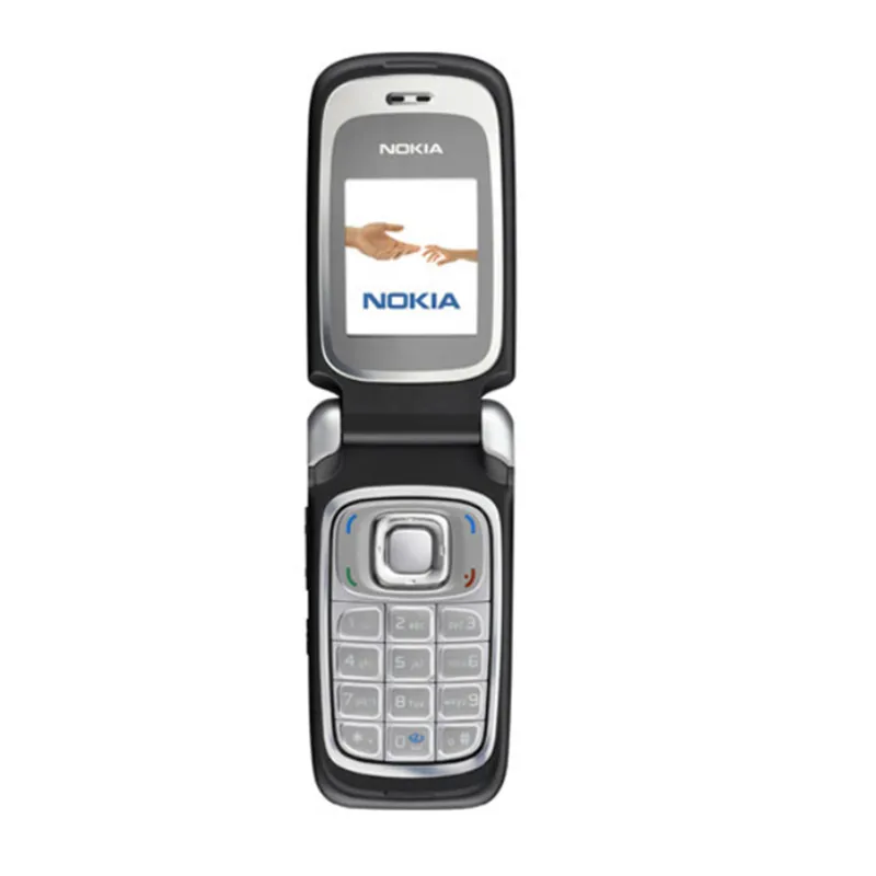 리퍼브 휴대폰 Nokia 6085 GSM 2G 플립 전화 노인 전화 향수 선물