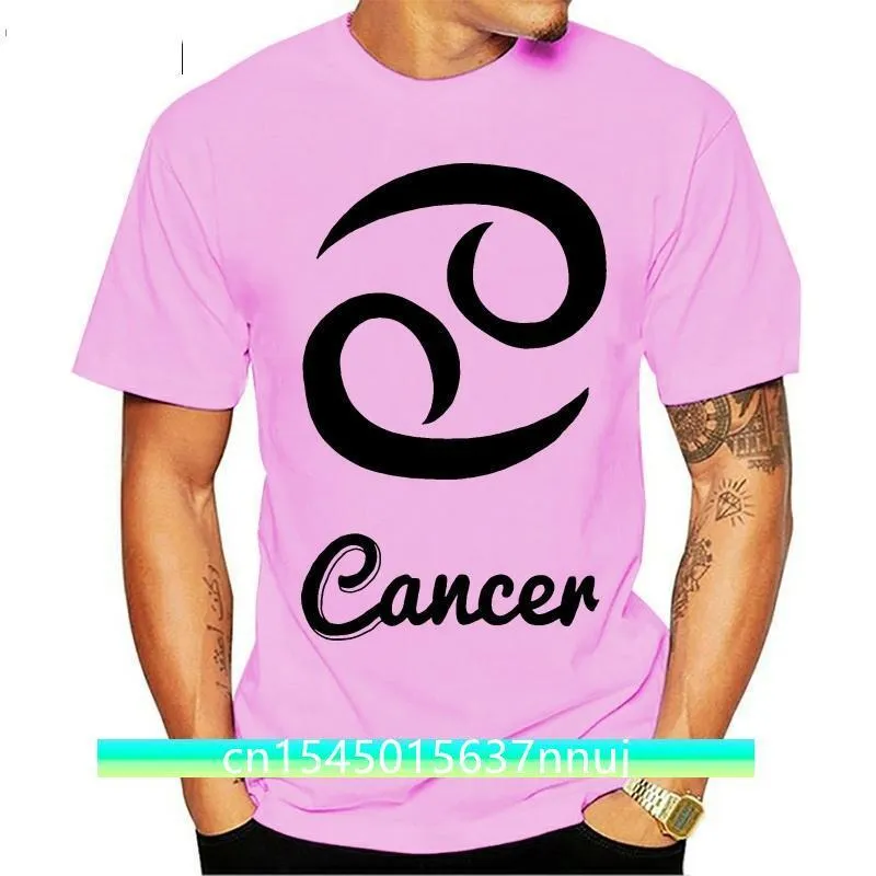 Chemise t-shirt régulier court hommes Cancer zodiaque étoile signe anniversaire Horoscope crabe eau amour câlin t-shirt 220702
