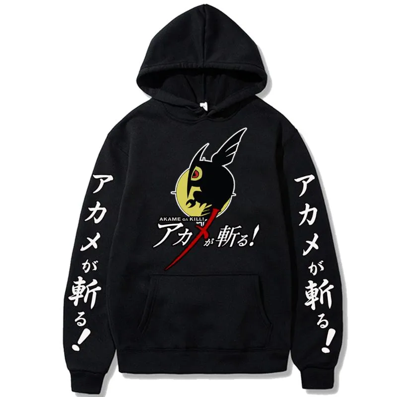 Men's Hoodies & Sweatshirts Akame Ga Kill Hoodie Men Women Unisex Print Loog Sleeve Sweatshirt Sportswear