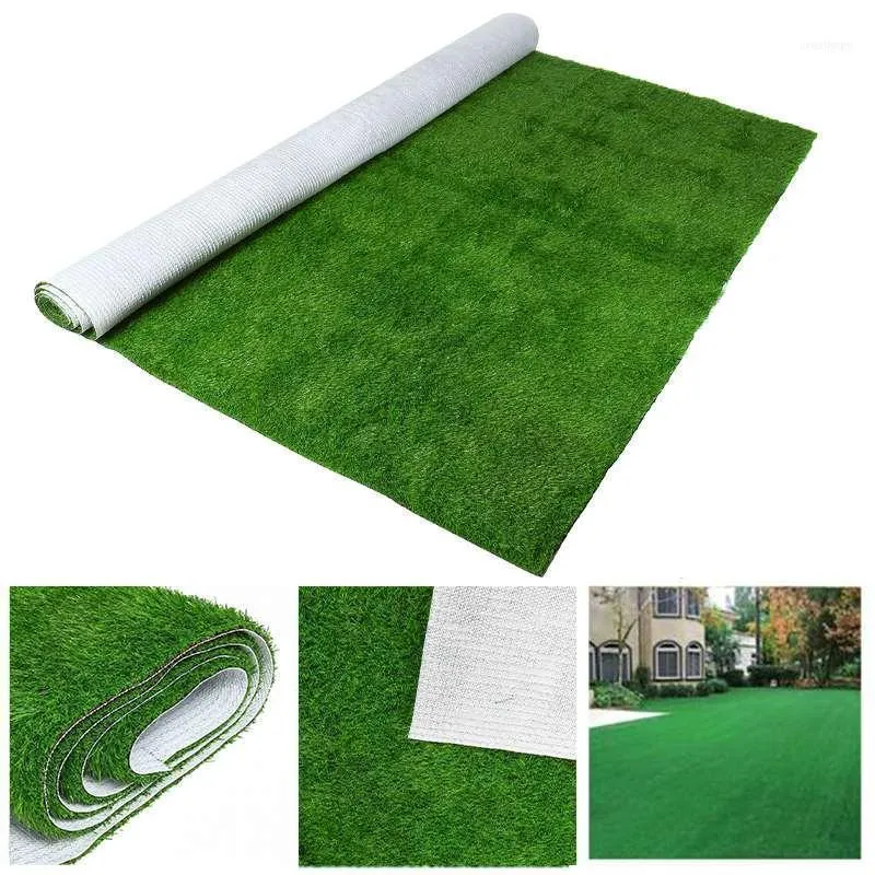 6.6x9.8ft/6.6x16.4ft Prato Artificiale All'aperto Tappetino In Erba Coperta Tappeti Sintetici Giardino Paesaggio Decorazione1