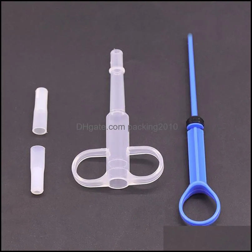 pet medicine-syringe tablet pill gun piller push dispenser medicine water milk syringe dog cat puppy feeder kit