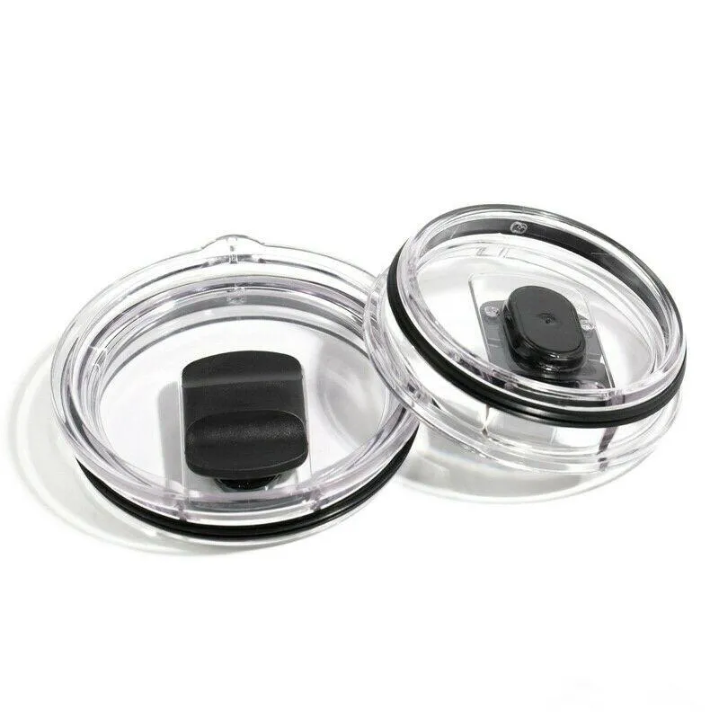 Multiple models Magnetic Suction Tumbler Drinkware Lid High Quality Free Clear Plastic Universal household outdoor Lid