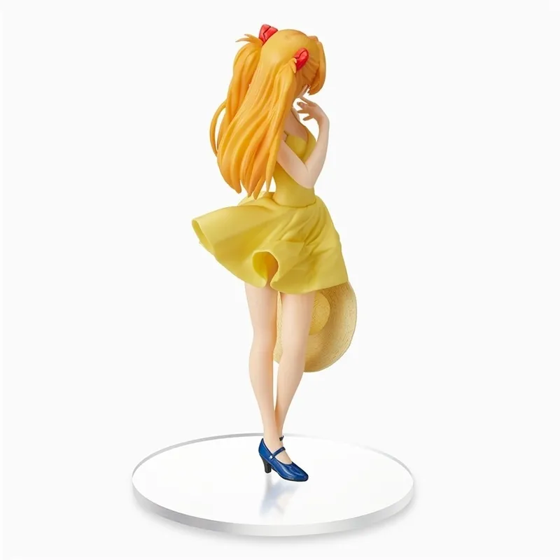 24 cm Japanese anime figure Asuka Langley Soryu PVC collectible