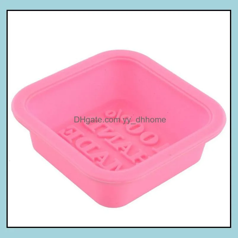 handmade soap molds diy square silicone moulds baking mold craft high quality art making tool diysilicone cakemold wll12