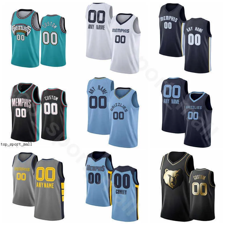 Screen Print Basketball Ja Morant Jerseys Jaren Jackson Jr. Jonas