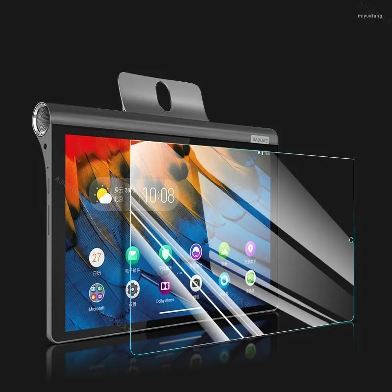 Protetores de tela para PC tablet Protetor de vidro temperado para Lenovo Yoga Tab 5 10,1 polegada 2022 YT-X705F YT-X705X YT-X705L Bolhas Filmt Clear Free
